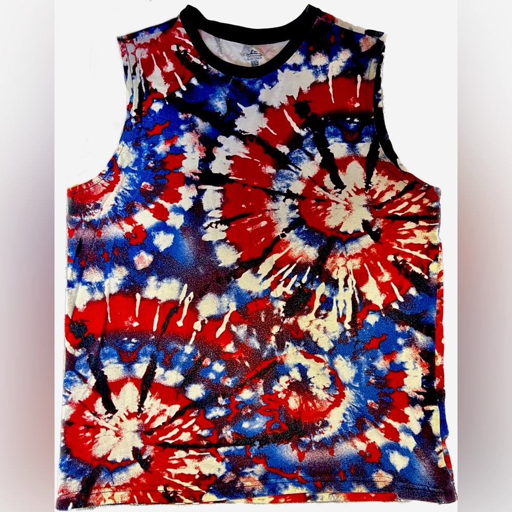 WAY TO CELEBRATE | XL 14/16 | boys |PATRIOTIC | 4th of July | tank top
